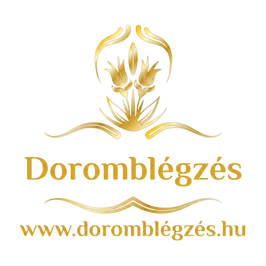 Doromblégzés logó – arany tulipános motívum